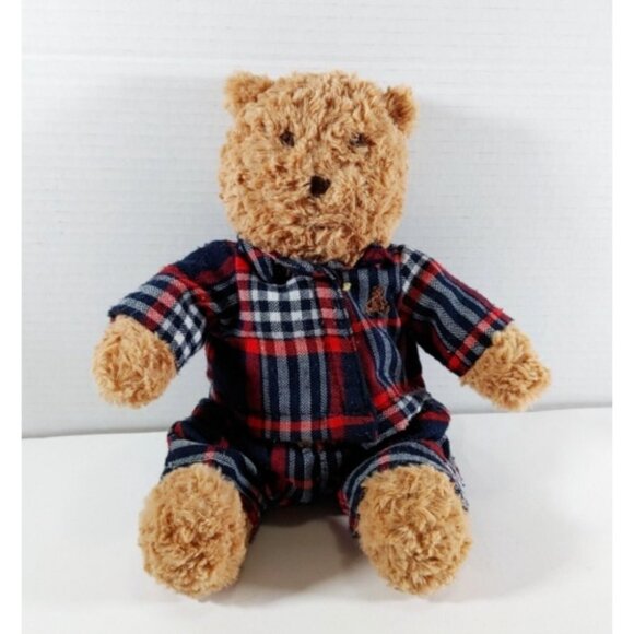 Baby Gap Brannan Brown Teddy Bear Plush Toy Holiday  2013 w/Pajamas PJ's - Picture 1 of 5